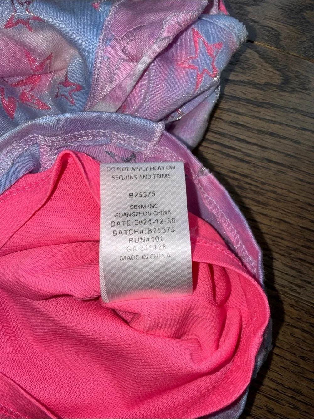 Sara Sara Pink and Light Blue Star Romper 18-24 months baby 2t toddler euc